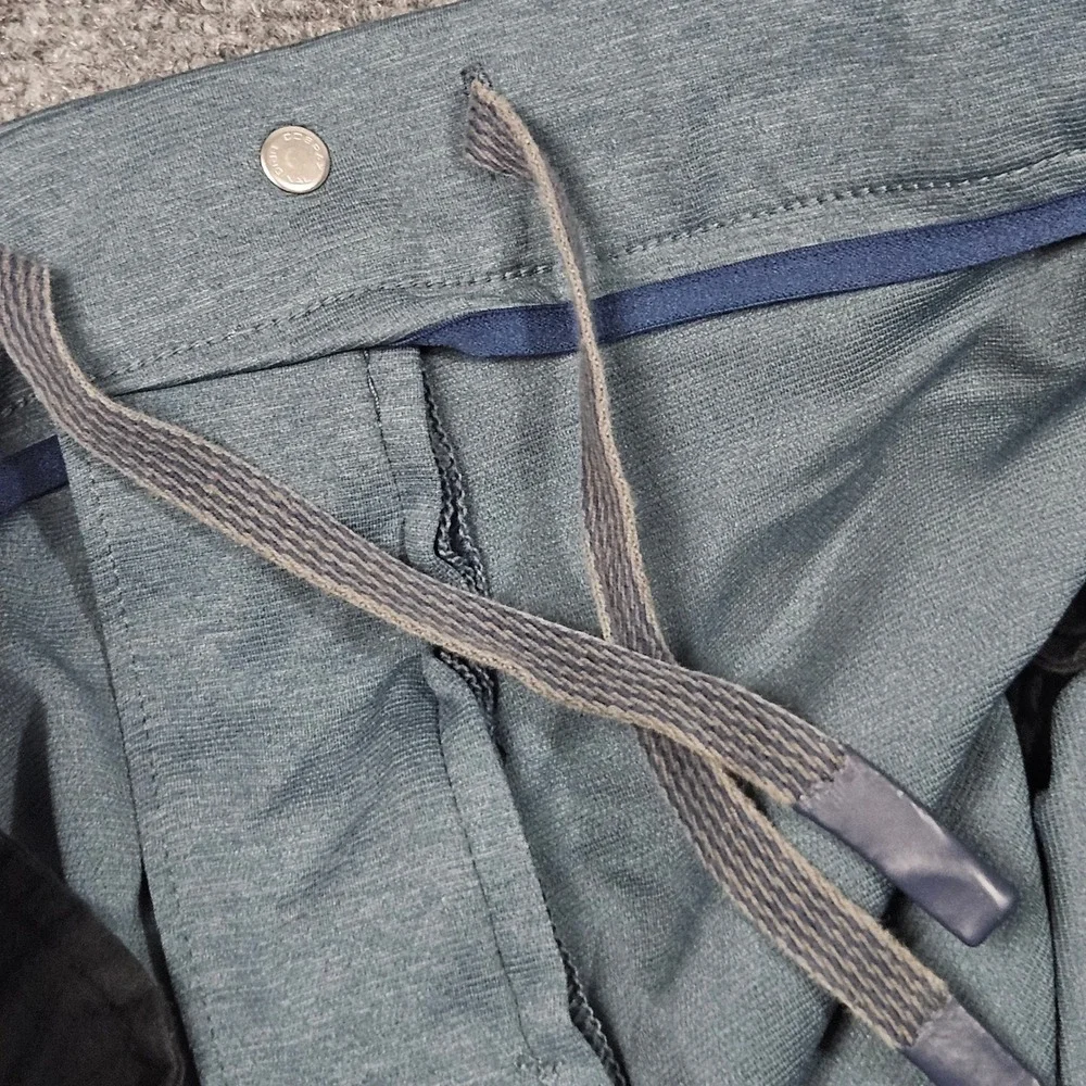 Bonobos Performance Jogger Pants L Blue Stretch Athletic Tapered All Week Casual